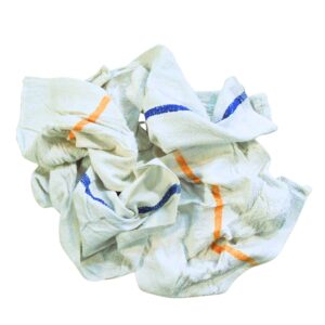 New White Terry Towel Barmop - 40 LBS (N-BMP)