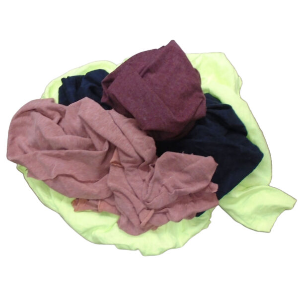 New Color Knit T Shirt Wiping Rags (N-CLK) 40 LBS