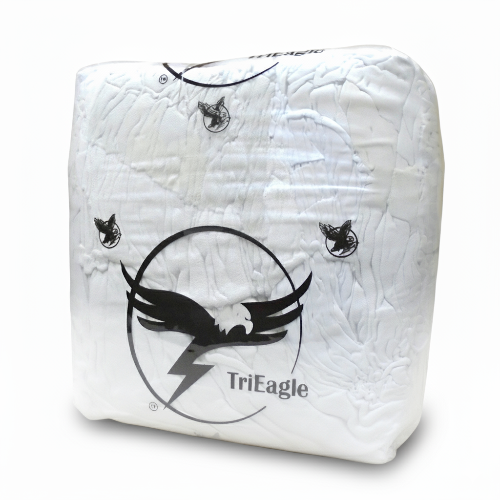 New White Knit Special T-Shirt Rags - 08 LBS (N-WKS)